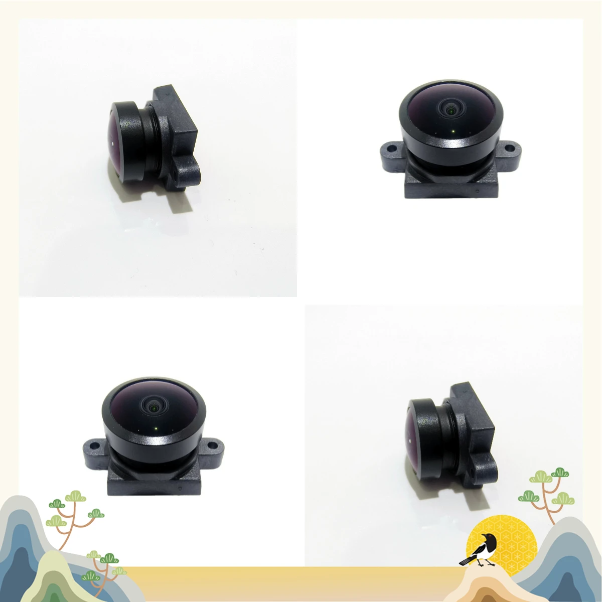 Camera Module Panoramic Lens F2.2 1/3 