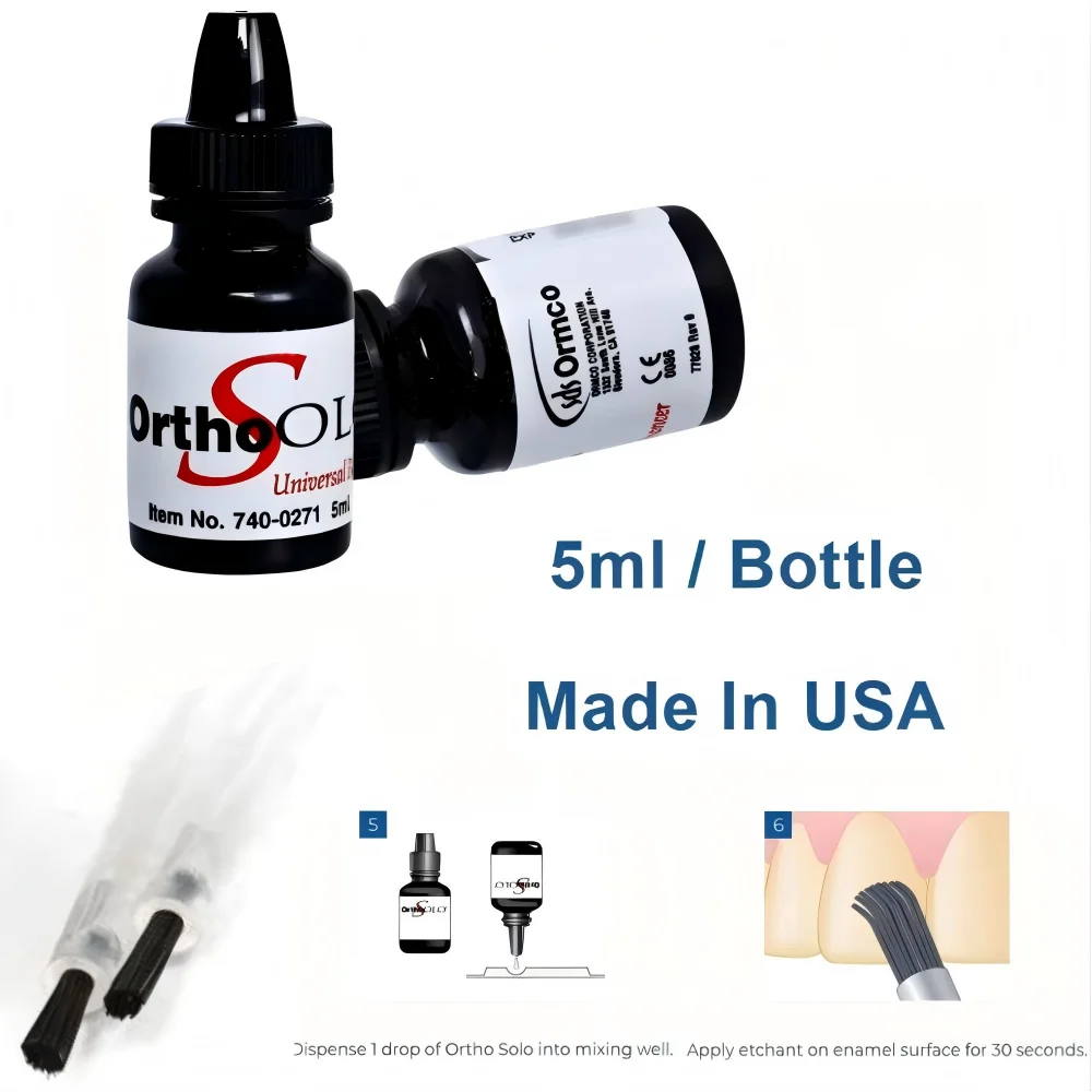 

Ортодонтический адгезив-усилитель для фиксации брекетов, праймер для приклеивания, адгезивный состав 5 мл