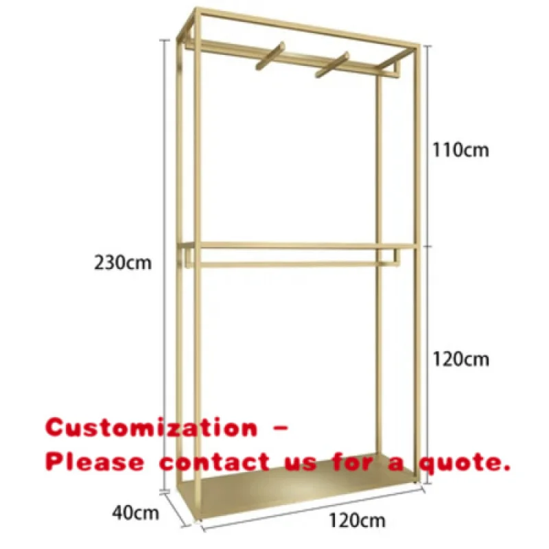 

custom.High-End Premium Modern Clothes Display Racks with LED Lighting Metal & Glass Construction Retail Stores