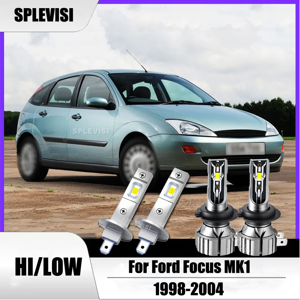 

Low Power Consumption H1 H7 LED Headlights High Low Beam 2-Year Warranty For Ford Focus MK1 1998 1999 2000 2001 2002 2003 2004