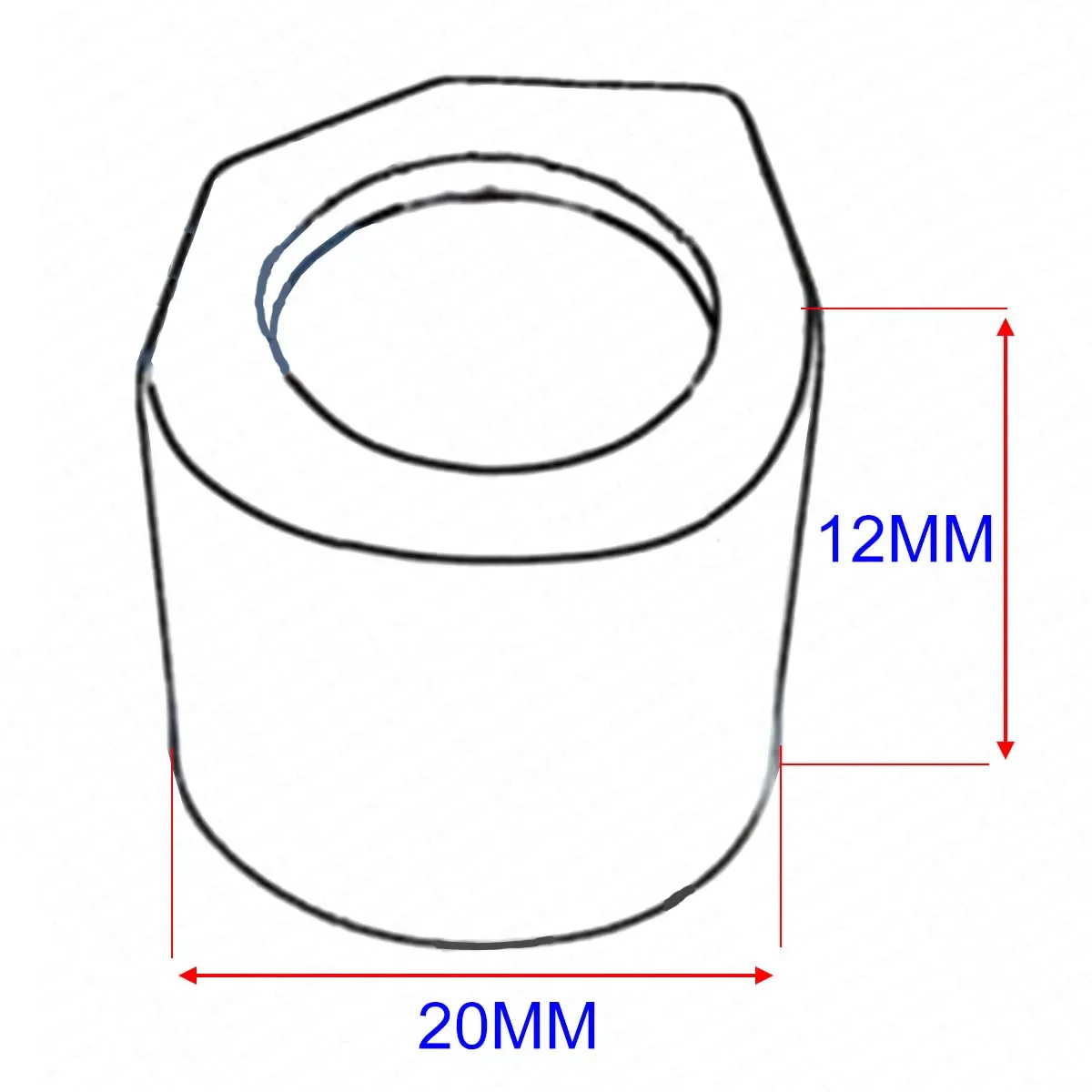 20x12 11G 13G 15G 17G Variator Roller Polydon Weight Slider 250 300 400  YP250 Majesty APRILIA MBK Linhai j300 Scooter ATV Buggy