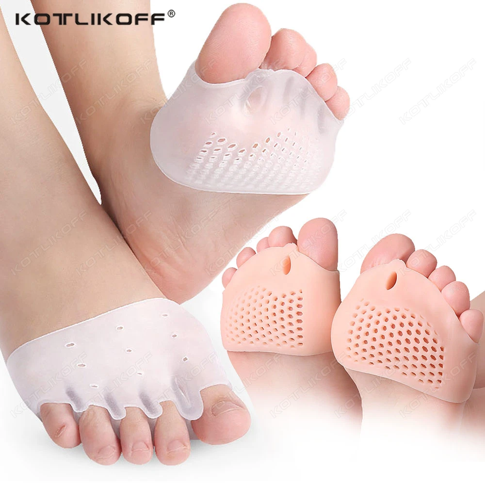 Silikon-Zehenspreizer, Vorfußpolster, Unisex, Hallux Valgus Bunion, Korrektur, Schmerzlinderung, orthopädische Pflege, KOTLIKOFF