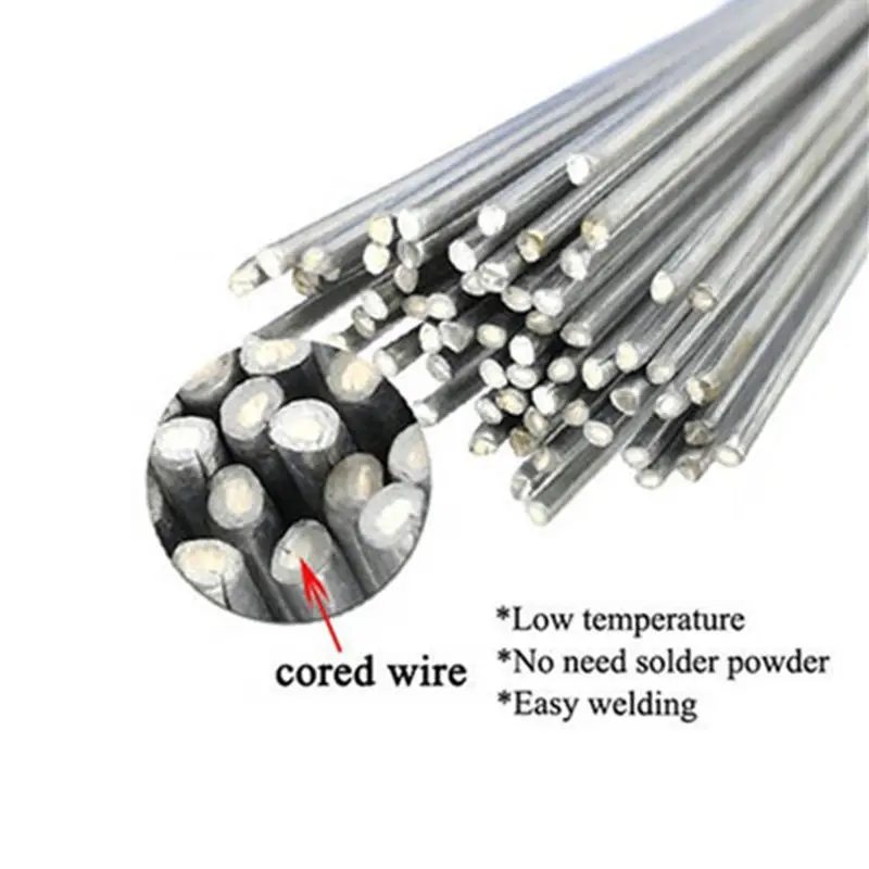 Imagem -02 - Baixa Temperatura Welding Rod Alumínio Tin Brazing Weld Bars Cored Wire Ferramenta de Solda sem Necessidade de Solda em pó 50200 Pcs