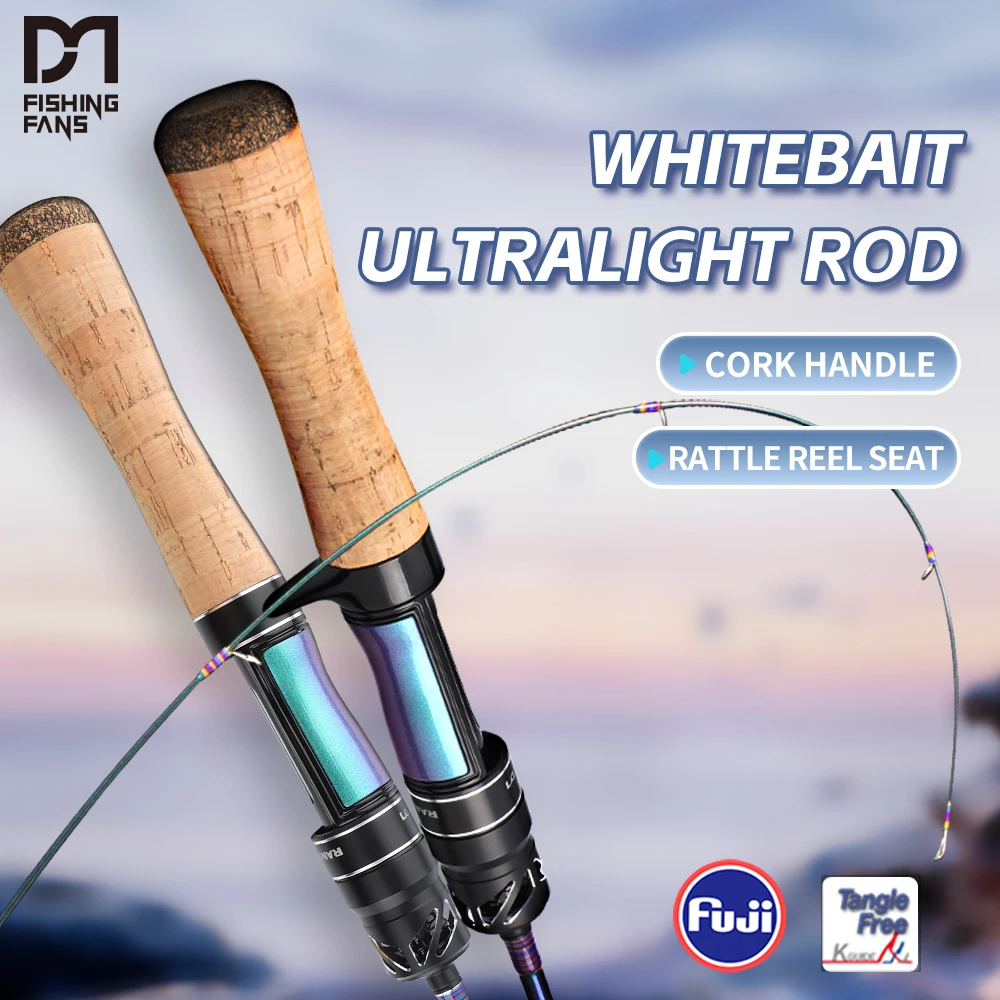 

FISHINGFANS RANCY 30T CARBON UL POWER FUJI O GUIDE SPINNING CASTING ULTRALIGHT CORK HANDLE FISHING ROD