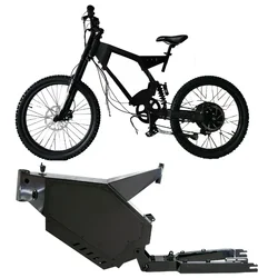 Full suspension electric bicycle frame motorcycle 3000W-5000W