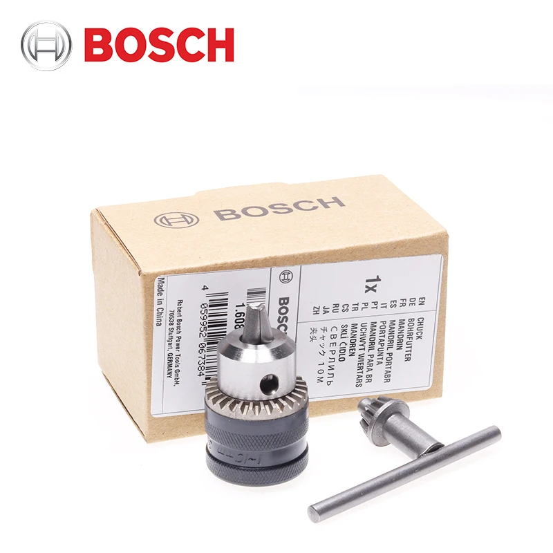 Bosch Electric Drill Chuck Self-Locking Key Wrench 10/13mm Hand Drill Parts GBM 10RE 13RE GSR120-LI Power Tools Accessories