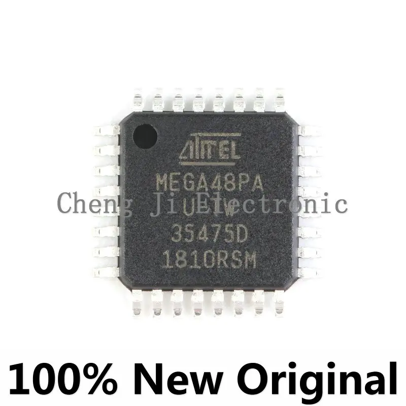 2PCS ATMEGA48PA-AU ATMEGA168PA-AU MEGA48PA MEGA168PA QFP-32 Microcontroller chip