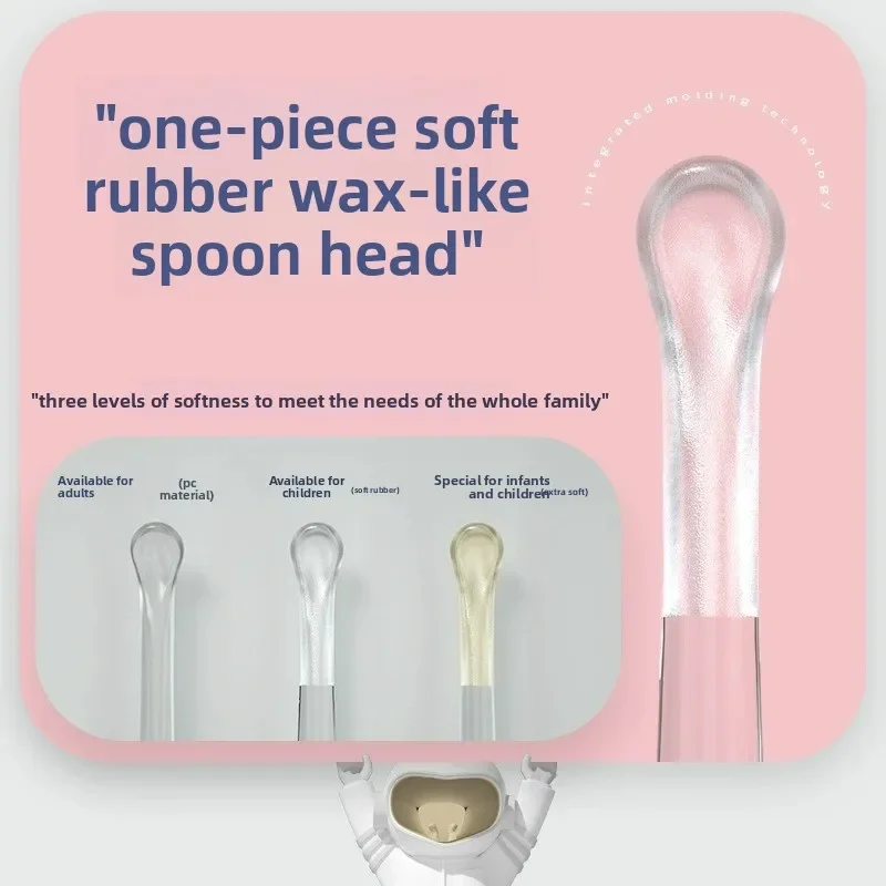 مضيئة الأذن نظافة مجموعة مصباح ليد شمع الأذن كليب الأذن الشمع إزالة سيليكون Earscoop قطف الملقط الأذن الرعاية أداة USB شحن