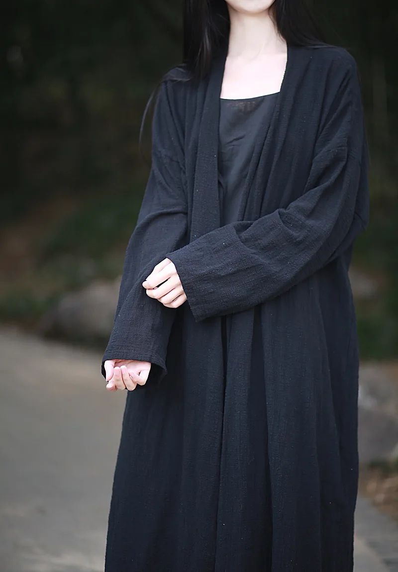 UMI MAO Literary Zen Style Cardigan With Belt Cool Style Gentle Feeling New Chinese Style Jacket Sun Protection Female Coat Y2K