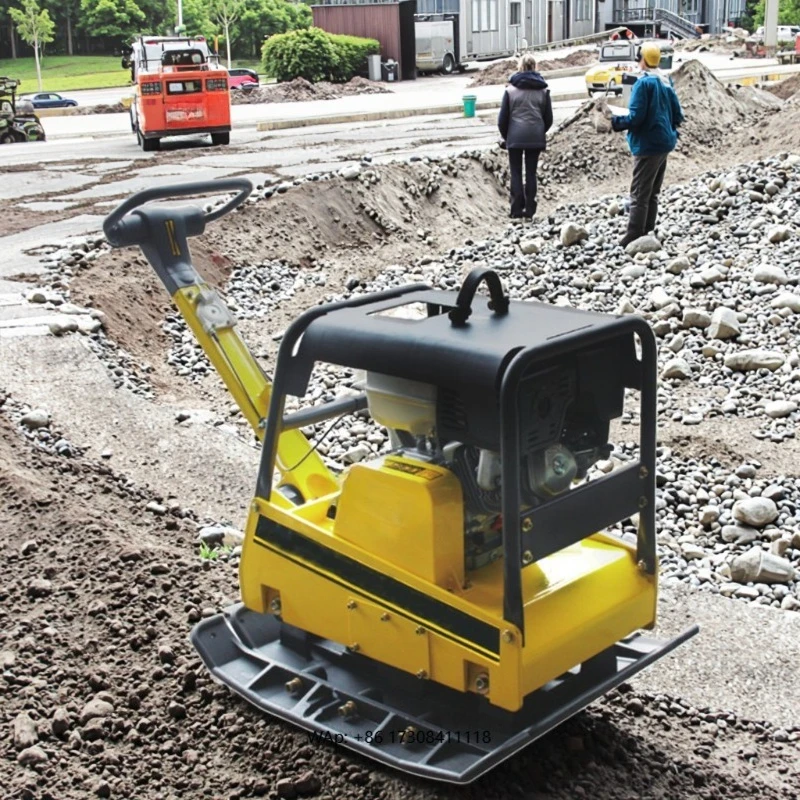 Soil Compaction Equipment Engine Vibratory Ground Dirt Compactor Plate