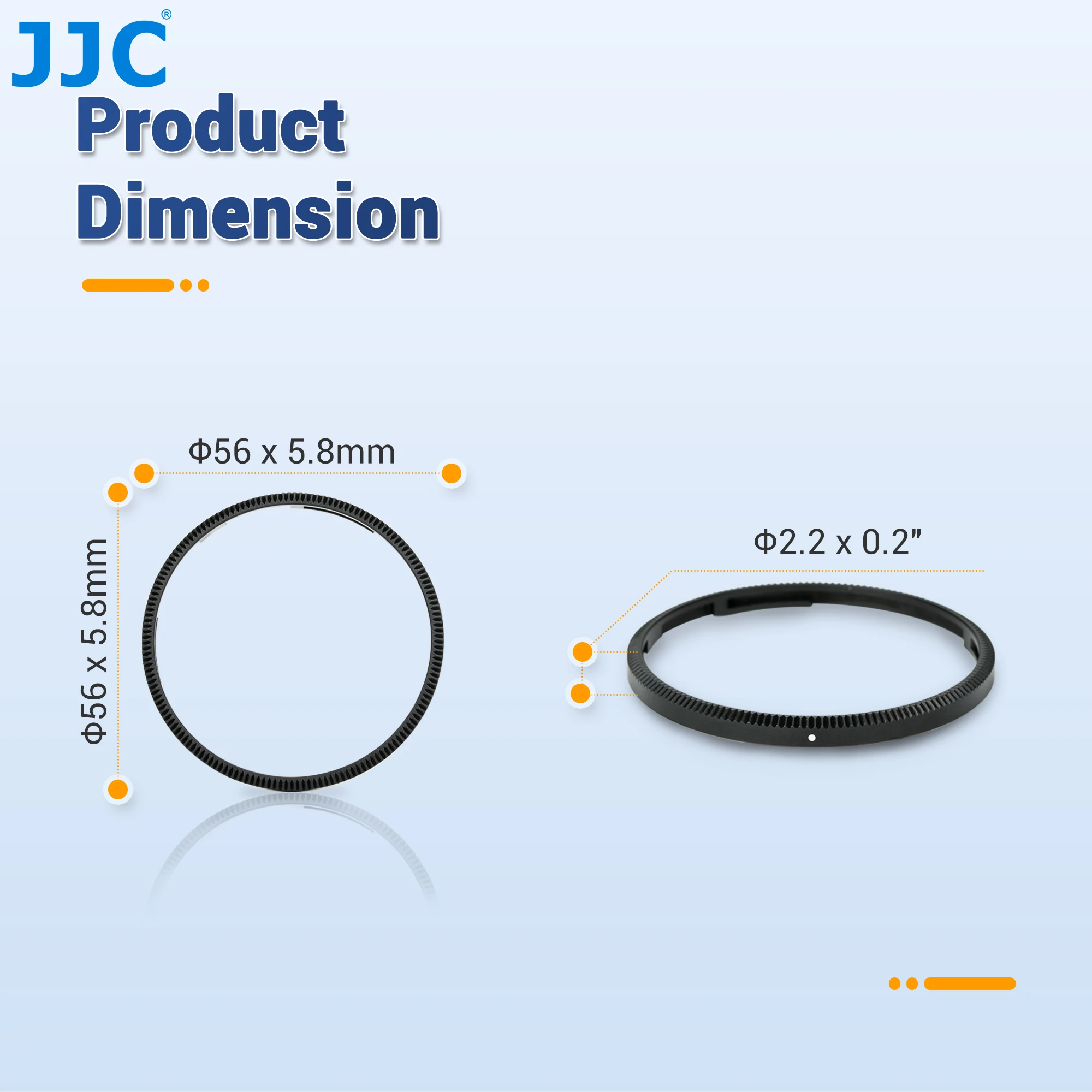 JJC Metal Decorate Ring Cap for Ricoh GR III GR III HDF GR3 GR3 HDF Camera Accessories Replaces Ricoh GN-1 Lens Ring Adapter