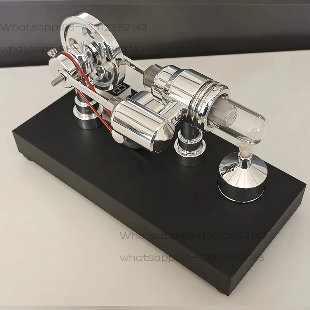 DIY motor generator model with bulb USB interface for physics experiment teaching equipment