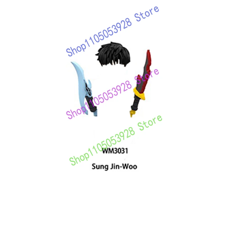 

WM Blocks WM6220 WM6221 Аниме Cartoon TV Solo Leaving S Hunter Sung Beru Shadow Soldiers Строительные блоки для детей Коллекционные подарки