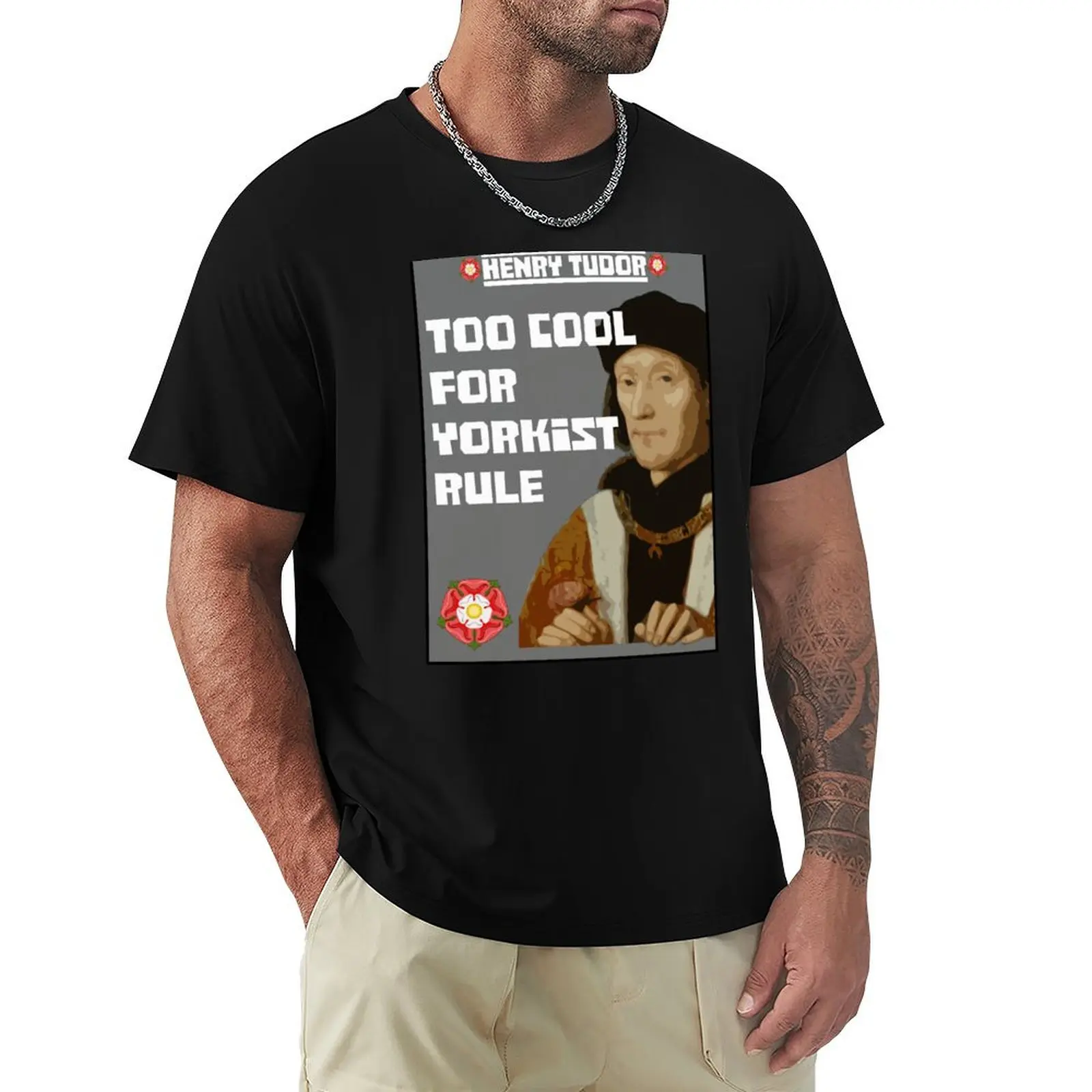 Henry VII - Henry Tudor T-Shirt Non-Shrink Basic Cotton T-Shirt