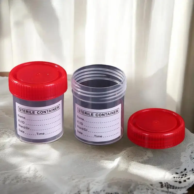 

60ML Urine Collection Containers, 10/50PCS, Easy-to-Use, Disposable Plastic Cup