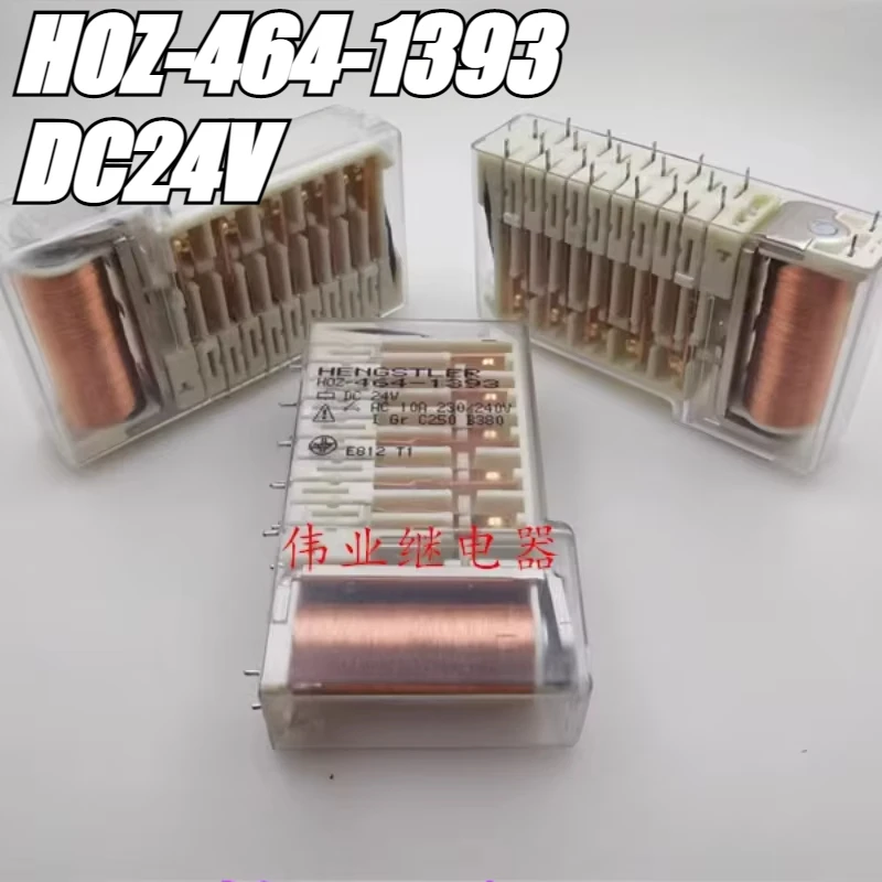 

（Second-hand）1pcs/lot 100% original genuine relay:HOZ-464-1393 DC24V safety relay 22pins