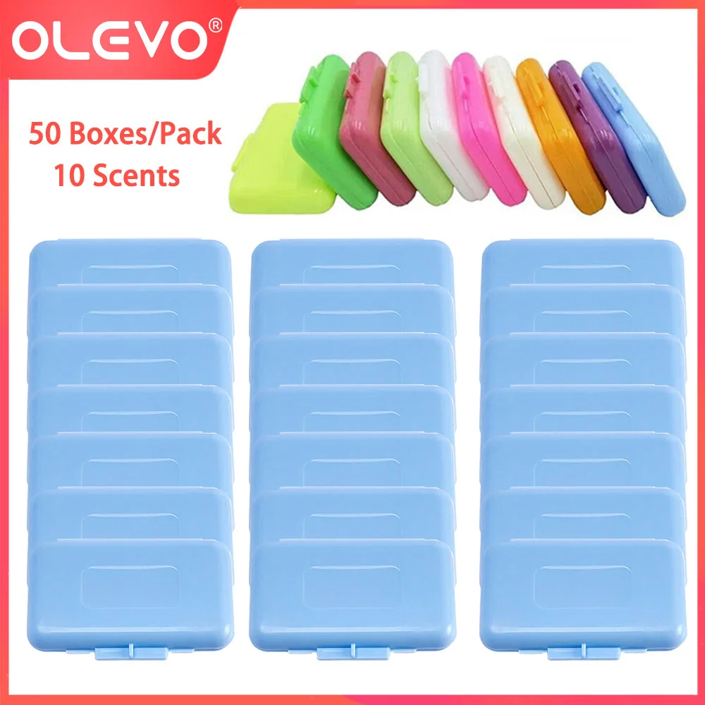 50Boxes Dental Orthodontic Wax for Brackets Braces Gum Irritation Teeth Whitening Relief Wax Sticks Dentistry Oral Hygiene Tools