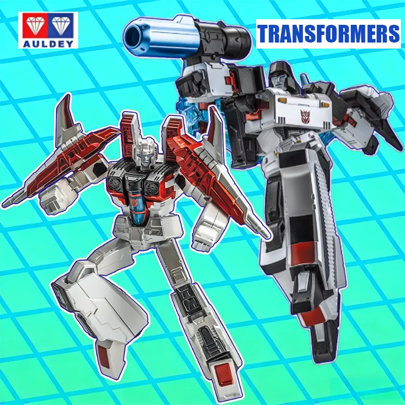 AULDEY ترانسفورمرز AAE G1 أوبتيموس برايم شاتيتد جلاس ‌   نموذج شخصية ستارسكريم ساوندوايف المتحركة بمفاصل قابلة للتحريك، هدية ألعاب