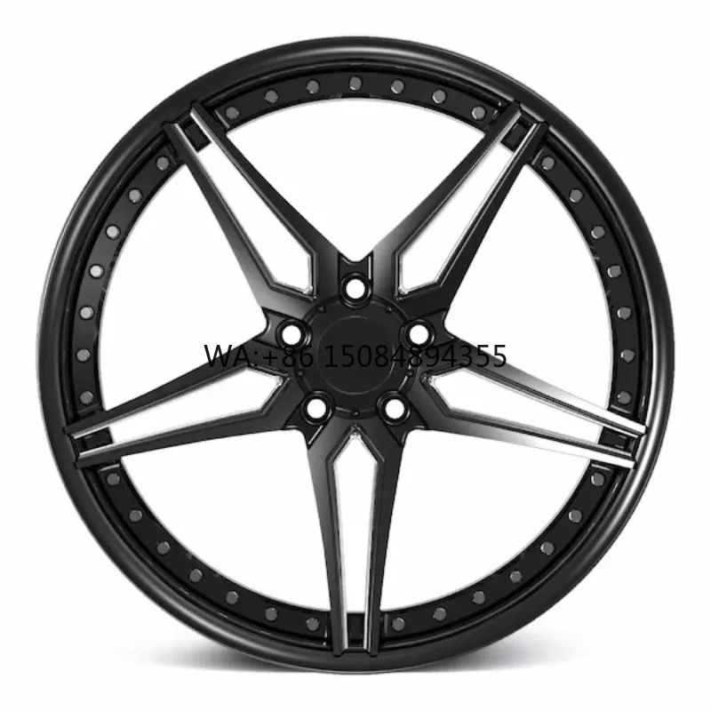 

18-24 Inch 2-Piece Forged Alloy Wheels High Performance Lightweight Rims for Luxury Racing Vehicles