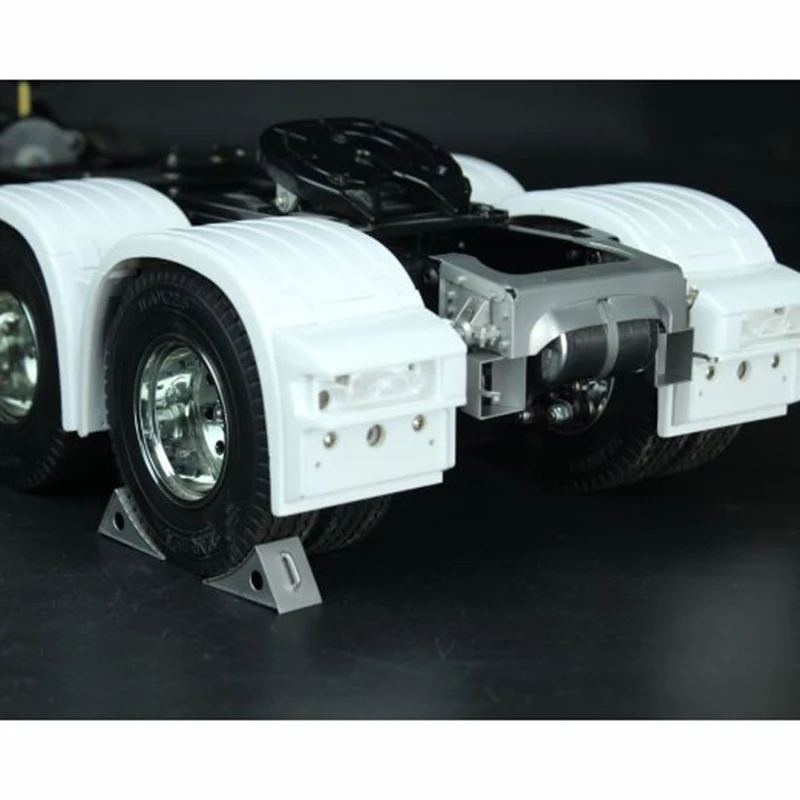 Maßstab 1:14 Metallsimulation Metall Heckboom Gastank Upgrade Zubehör für Tamiya RC Truck SCANIA 770S 6x4 56368 56371 56379