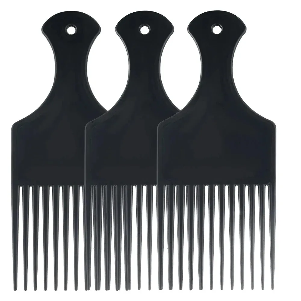 Wide Teeth Brush Pick Comb for Curly Hair Styling
