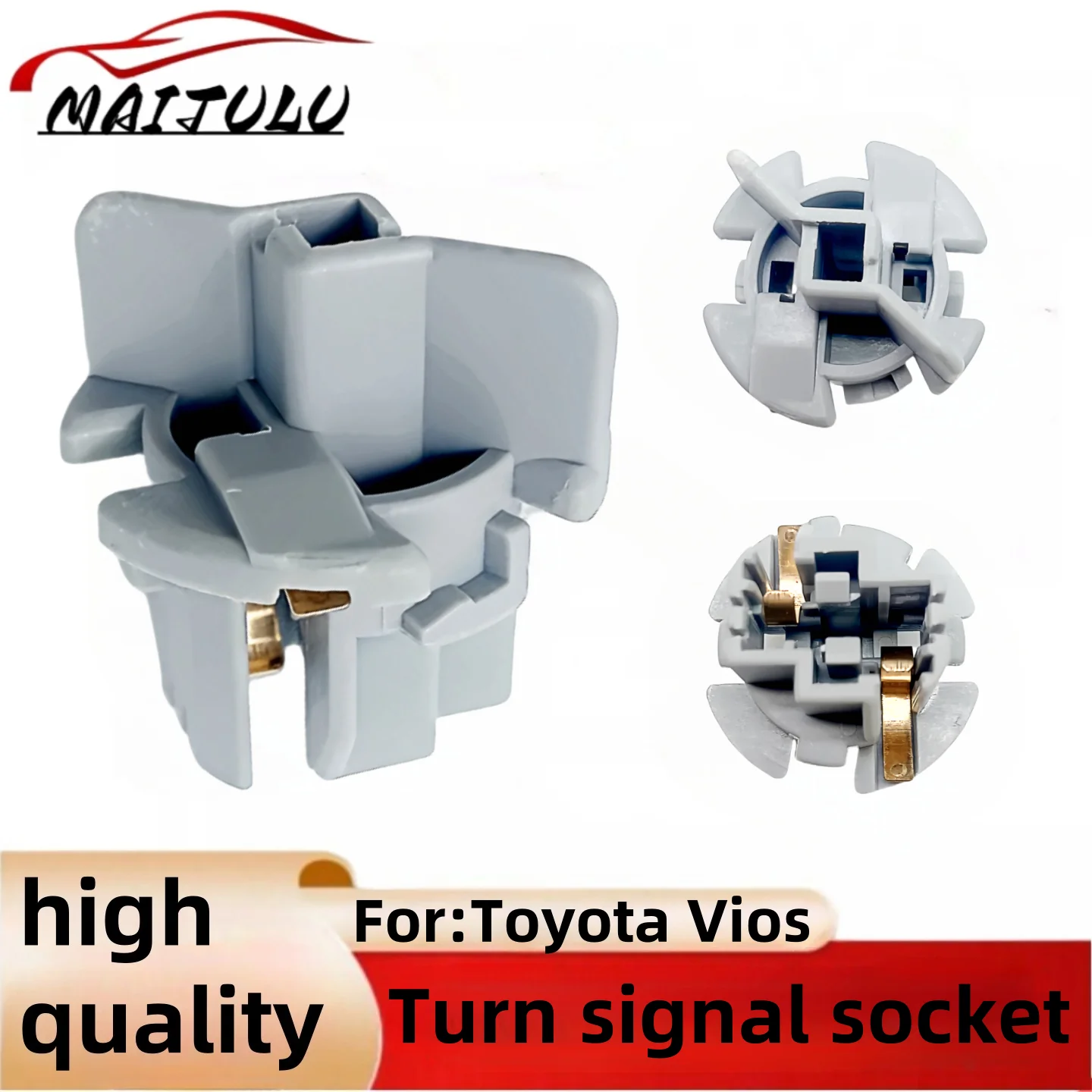

90075-60027 For Toyota Vitz Turn Signal Tail Light T20 Bulb Base Socket Lamp Holder car Accessories