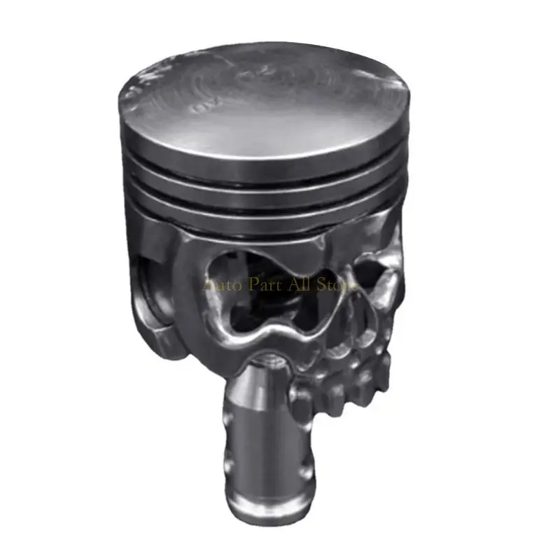 

J0MA COOL LOULE OULD MOTORCYCLE PISTON SHIFTER Ручка из нержавеющей стали дизайн черепа