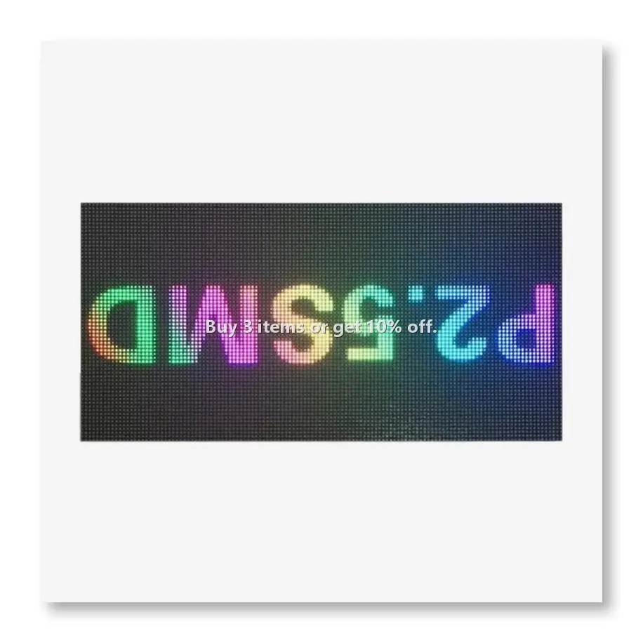◉P2.5 Indoor High Resolution Full Color 320x160mm LED Matrix Display Module 128x64 Pixel RGB Screen Display Panel