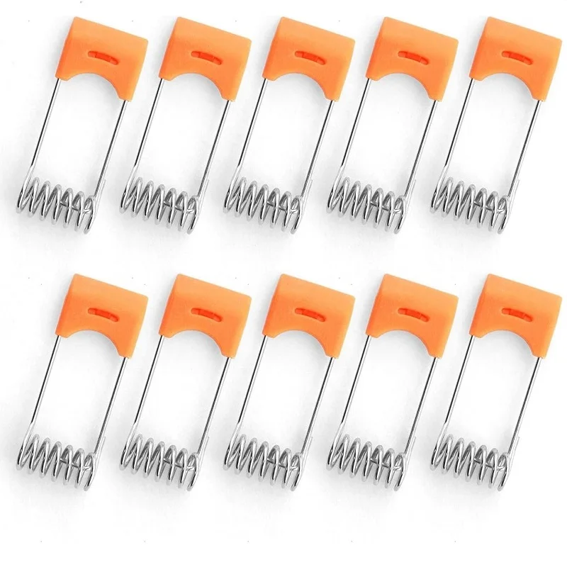 10pcs Light Emitting Diode Downlight Panel Lamp Spring Clip LED Recessed Lighting Accessories for Ceiling Lamp