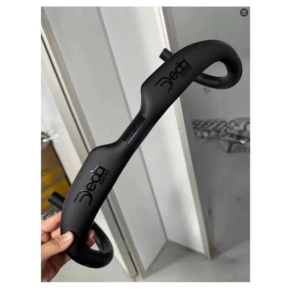 JEDA Carbonfaser-Drop-Aero-Lenker gebogen 380/400/420/440-31,8 mm, superleichter Rennradlenker, Fahrradteile, interne Kabelführung