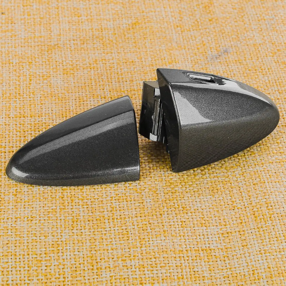 69218-53021 Front Left & Right Outside Door Handle Lock Cylinder Key Cover Cap Fit For Lexus IS350 3.5L IS250 2.5L IS F 5.0L