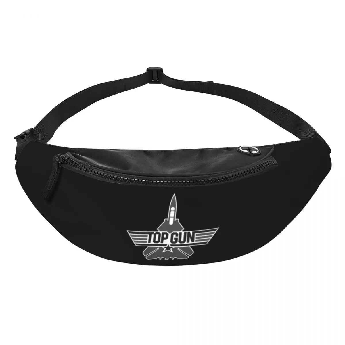 Casual fighter jatos top gun fanny pacote para ciclismo acampamento mulheres homens maverick filme crossbody saco da cintura telefone dinheiro bolsa