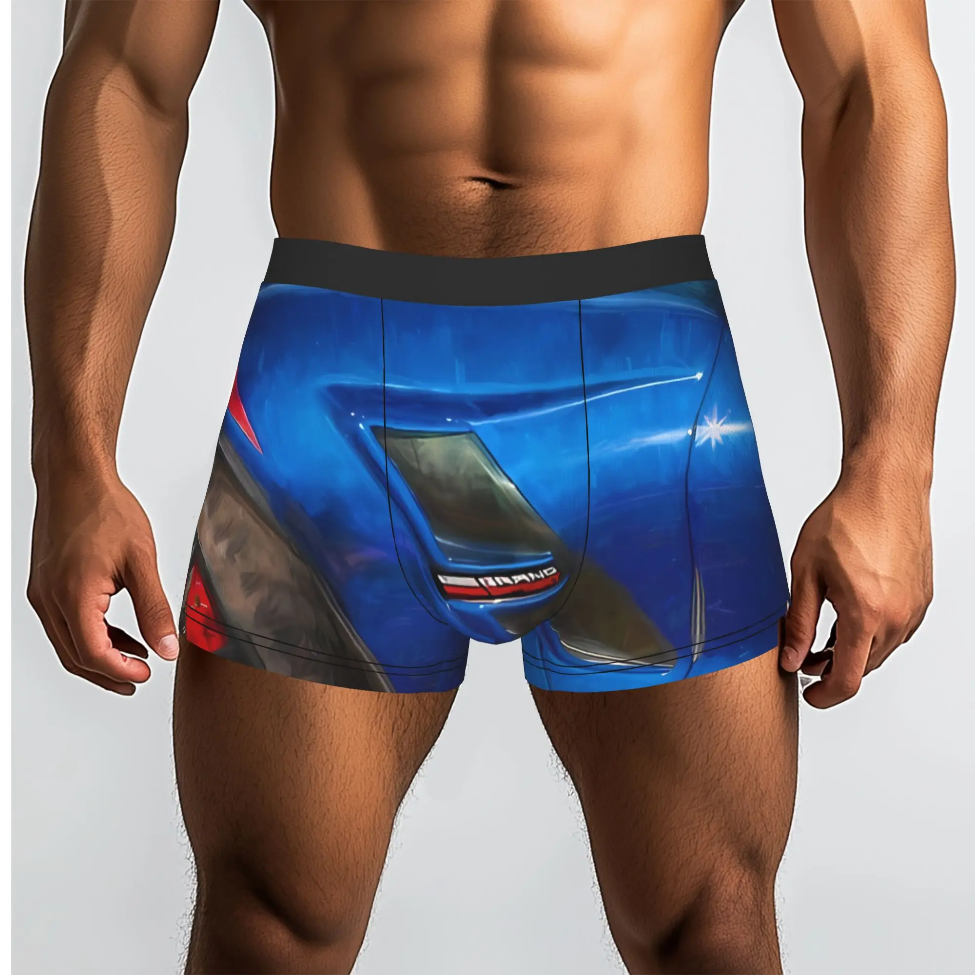 

2017 Corvette C7 Grand Sport IMSA Wide Body C-Corvettes Underpants Homme Panties Мужское нижнее белье, удобные шорты, трусы-боксеры