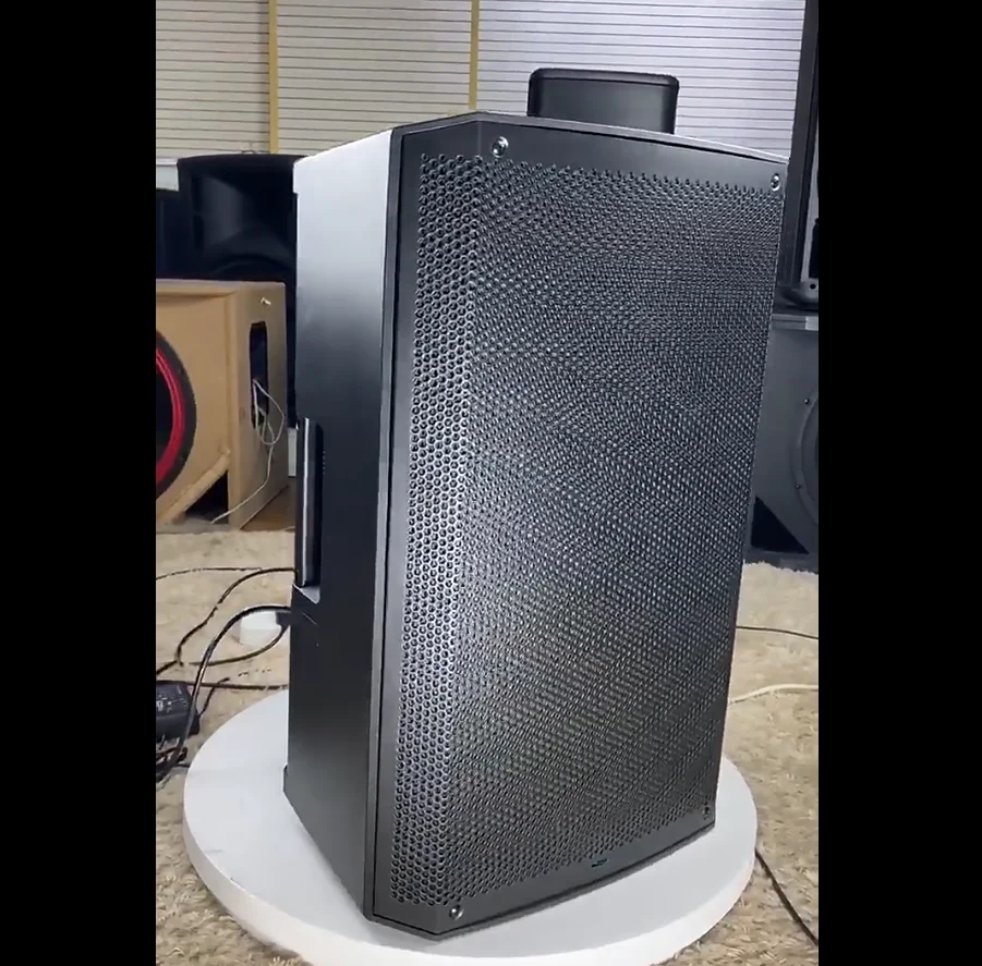 2000W Powered PA Speaker with 3 Channel Mixer Bluetooth Streaming Wireless Speaker Linking DSP App