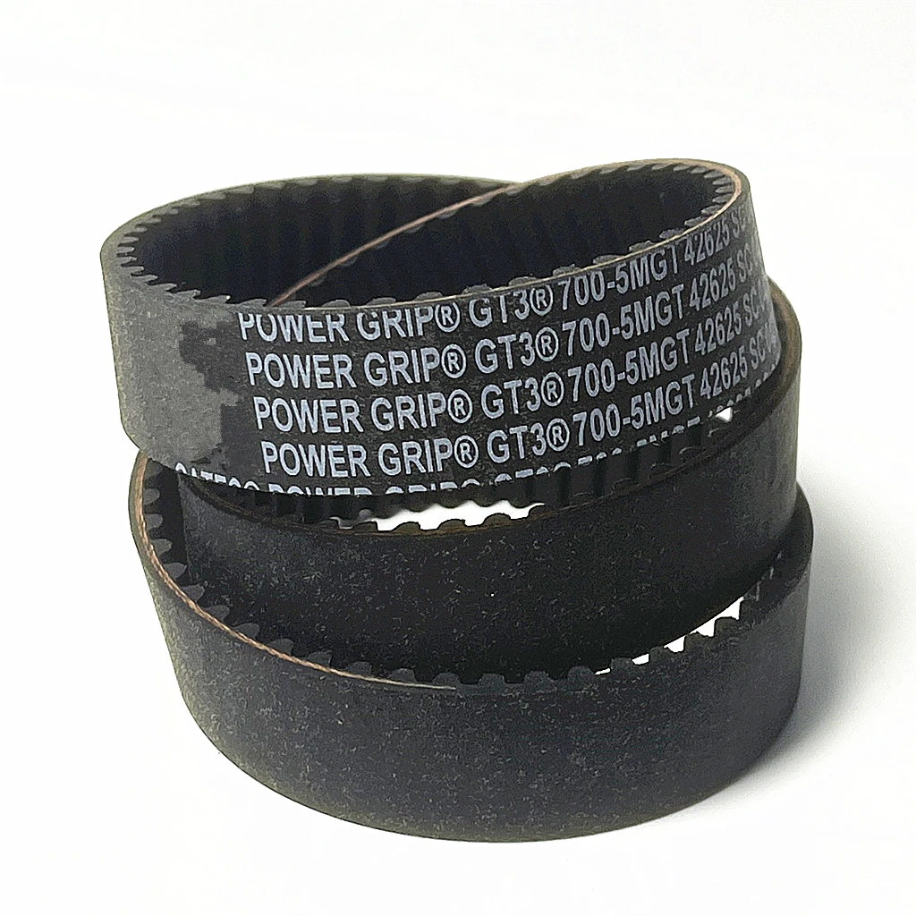 PowerGrip GT3 700-5MGT 140 Zähne Zahnriemen für 3D-Drucker, Werkzeuge, Motorräder, E-Bikes Mittelmotor-Spindelantriebsriemen – Detail 5