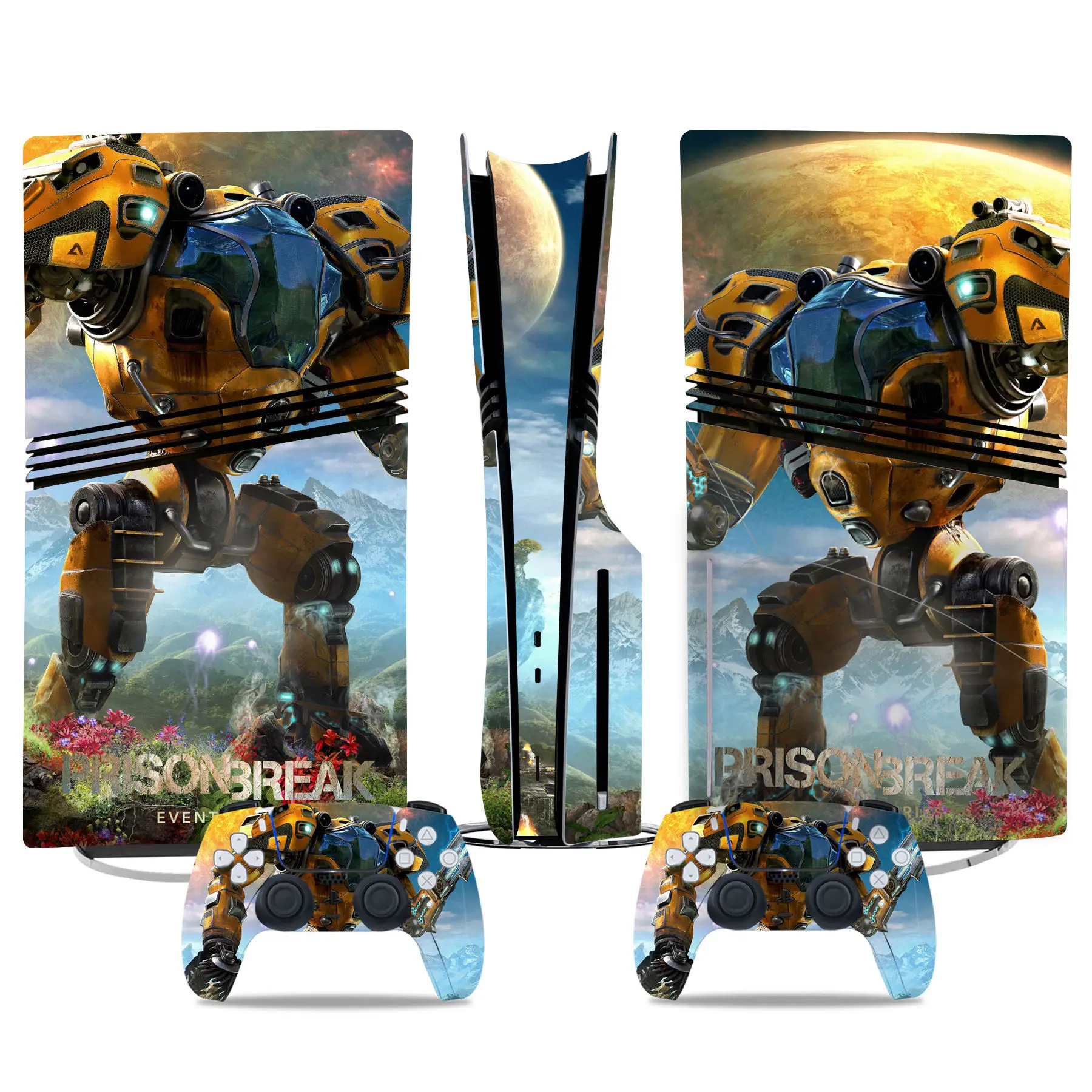 Apex legends Customized PS5 pro disc Vinyl Skins Stickers PS5 pro disk Controller Console skin stickers