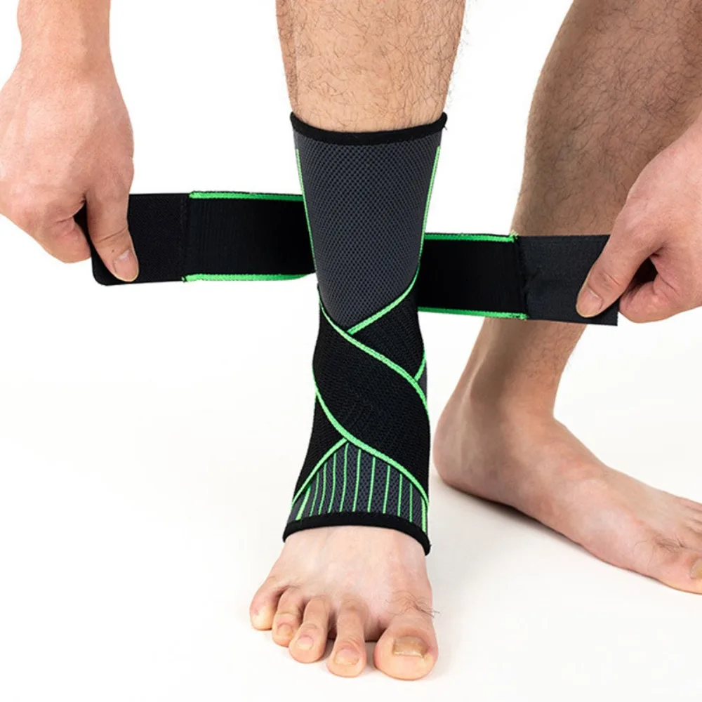 

1 шт., спортивные подтяжки на лодыжку, защита, компрессионные ограждения, спортивные ремни, противоскользящие чехлы для ног, дышащие, против растяжений