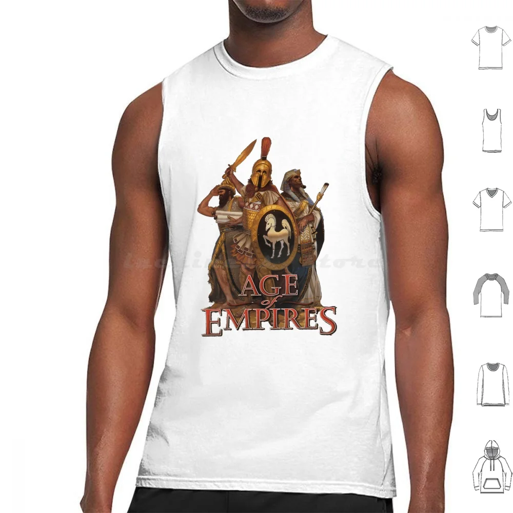 Age Of Empires I ( Video Game ) Tank Tops Vest Sleeveless Age Of Empires Computer Game Pc Os X Windows Age Of