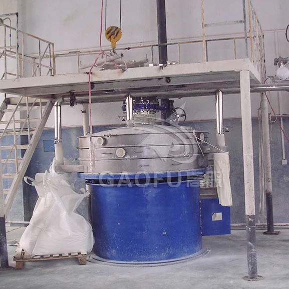Animal Manure Industrial Screening Machine Stainless Steel Round Vibrating Screen Separator Sieve with Capacity 3-5 T/H