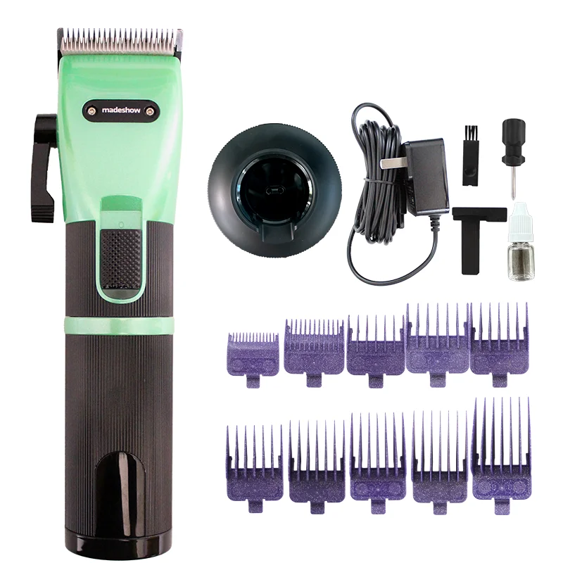 

M5F+ 2025 Salon Madeshow Barber Supplies Rechargeable Cordless Professional Electric Hair Clippers