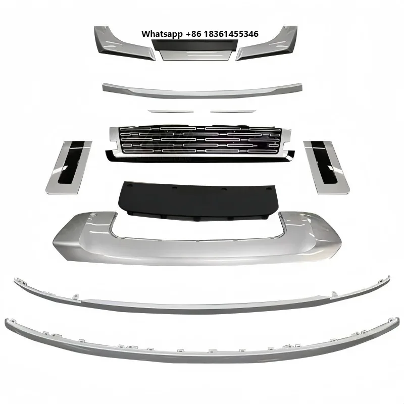 For Range Rover Administrative Edition (2023-2024)| Black Ash Package with Creation Shark Gills & Decorative Strip