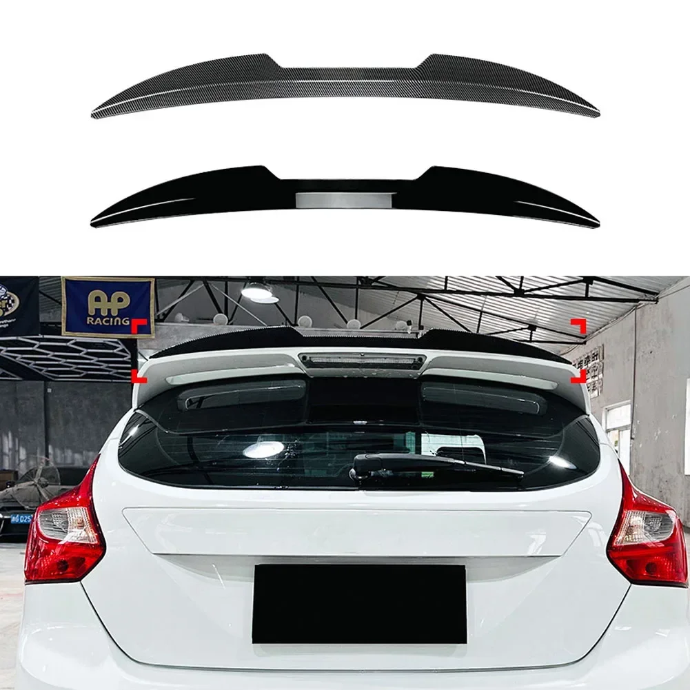 New Automotive Fixed Wing Luggage Spoiler Ford Focus MK3 ST-Line ST 2011-2017 Tail Wing Automotive Accessories