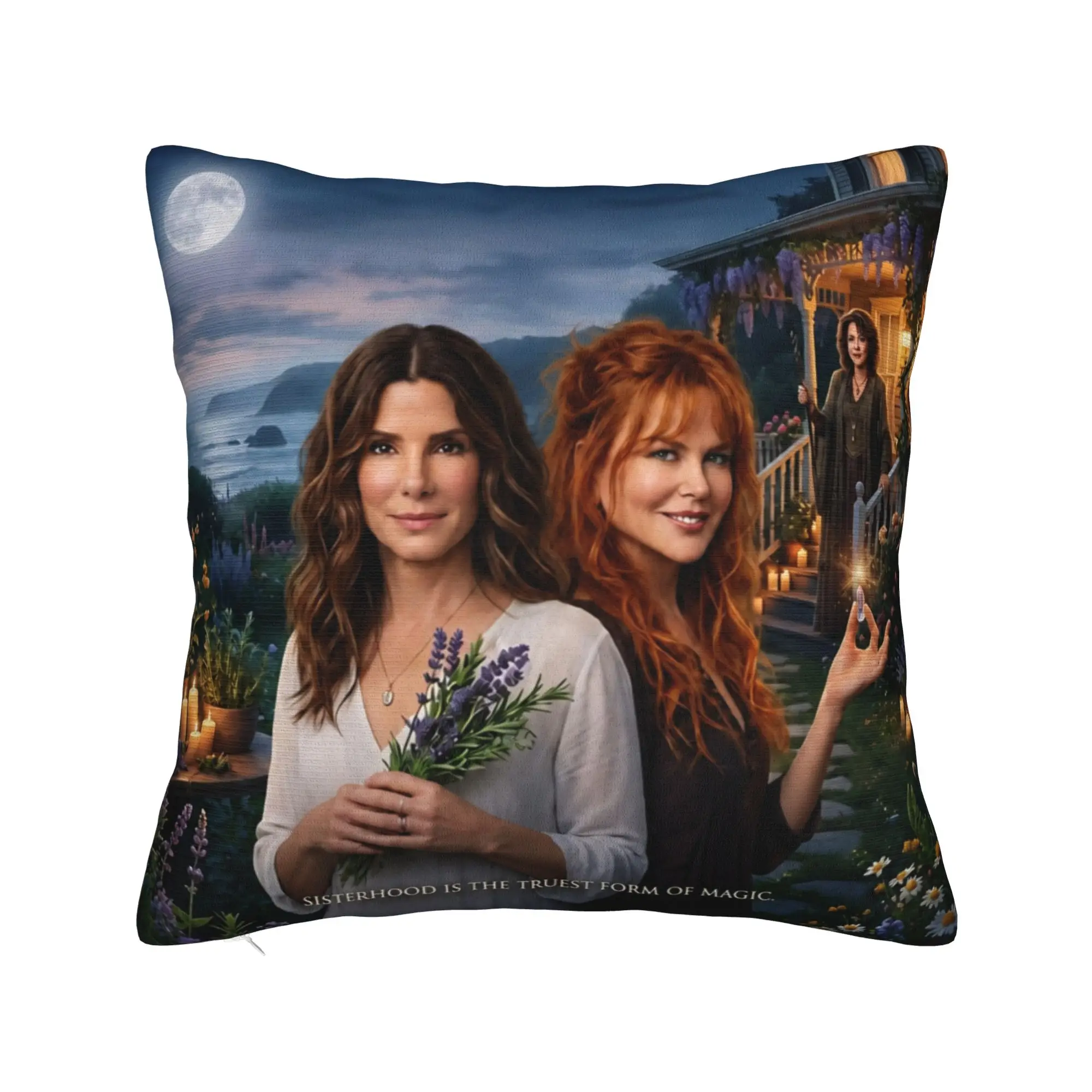 Practical Magic 2 Movie 2026 Pillow Covers Accessories Printed Cushion Cover Decorative  Throw Pillow Case Cover Home Multi-Size
