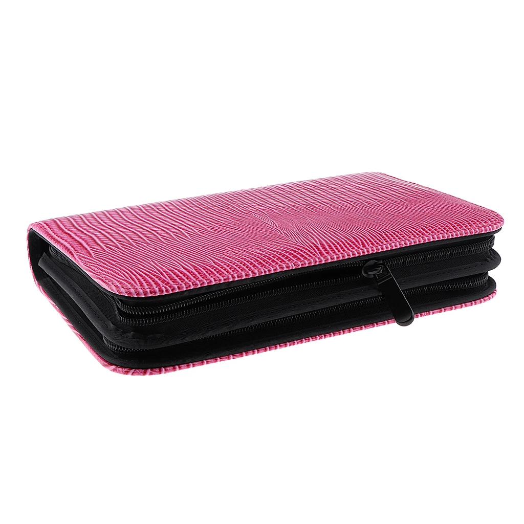 Barber Hairdressing Pouch with Chic Print Spacious Shears Bag for Professional Hairdresser or Pet Grooming
