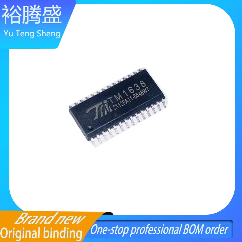 Original patch TM1638 SOP-28 LED display driver control IC chip genuine