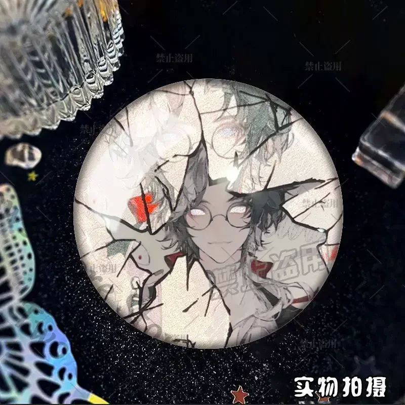 official Identity Ⅴ Prisoner Seer Photographer Embalmer Composer Genuine Badge Emblem Brooch Breastpin Quadratic Element
