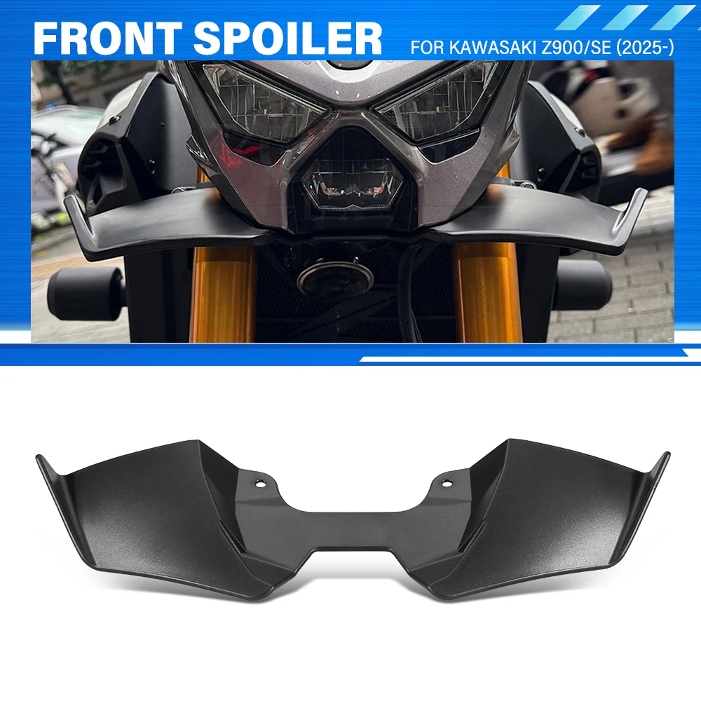 

Z900 Wind Wing Cover Aerodynamics Fairing Winglets For Kawasaki Z900 Z900 SE 2025- Moto Front Lip Spoiler Motorcycle Accessories