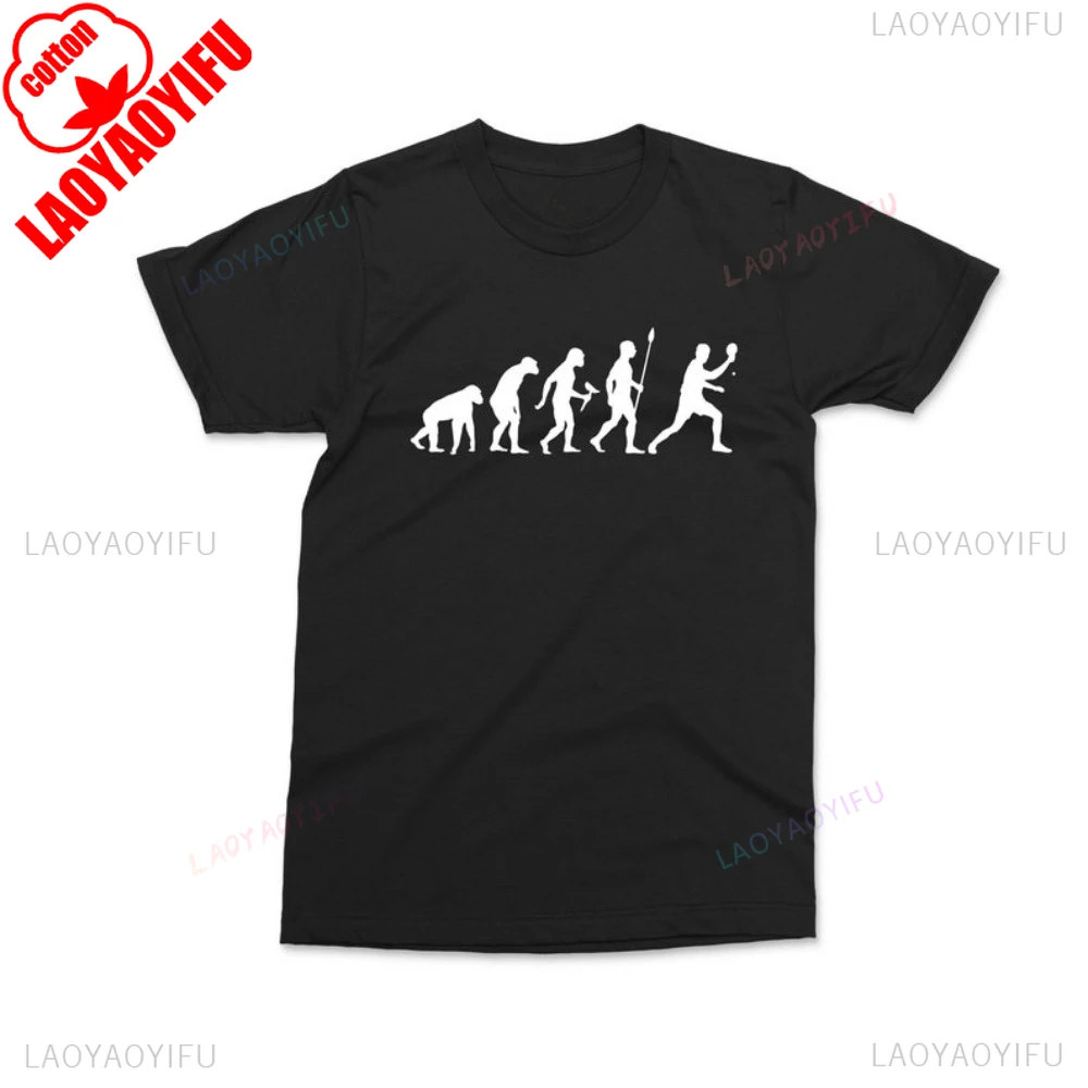 

Футболка для настольного тенниса Ping Pong Evolution, повседневная модная свободная уличная одежда, спортивная мужская футболка с короткими рукавами, хлопковые футболки в стиле Харадзюку