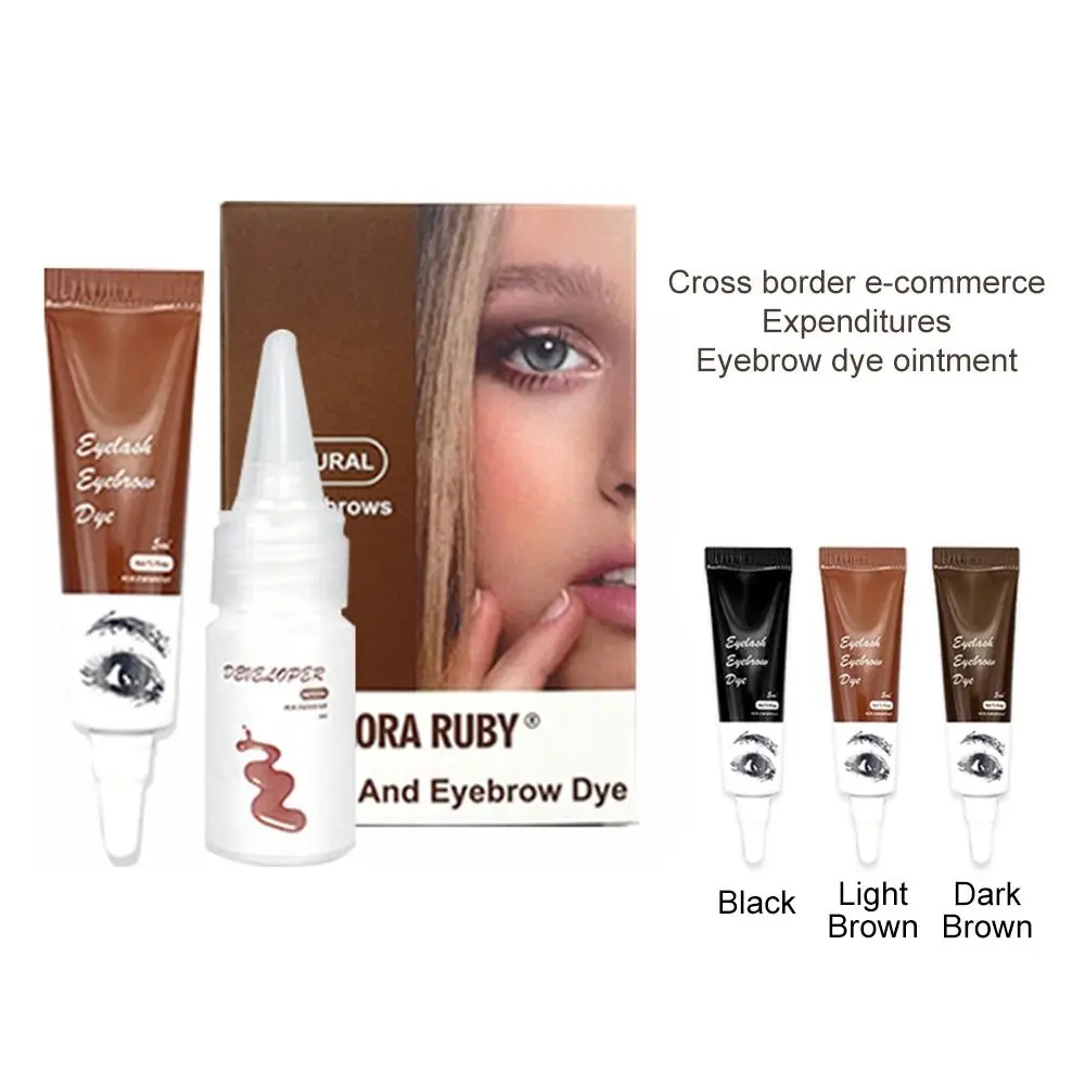 

New Quick Drying Professional Series Eyelash Tint Cream Eyelash Eyebrow Dye Tint Dye Gel Dye Tint Kit