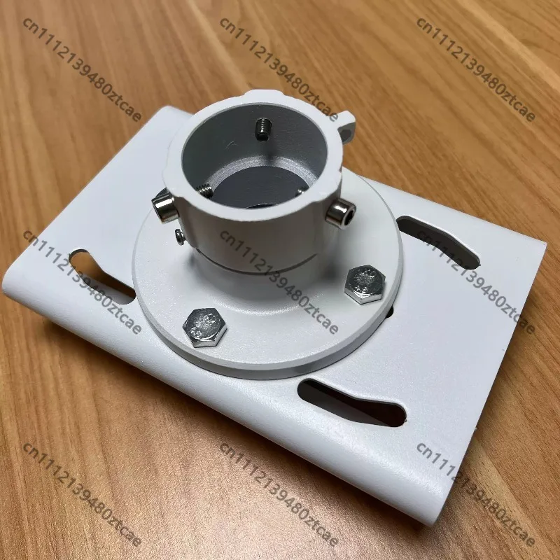 PTZ Dome Hoisting Clamp Bracket,Compatible with Hikvision Dahua,3mm Thickened Stainless Steel Ring,Crossbar